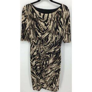 Connected Apparel Dress 12 Animal Sheath Women